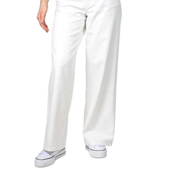 Indigo Rein Juniors' Cotton Loose-Fit Jeans - White, Size 11, NWT - Picture 2 of 11